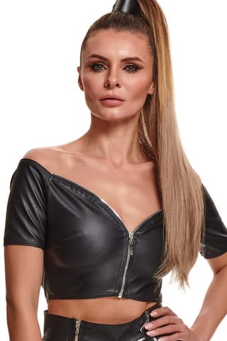 ⁨BRMARINA001 top czarny (kolor czarny, rozmiar M)⁩ w sklepie Wasserman.eu