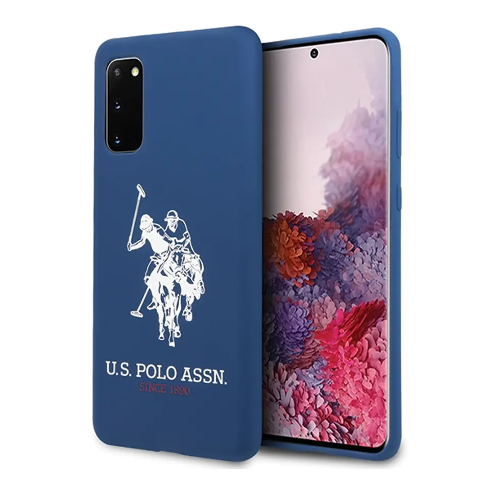 ⁨US Polo USHCS62SLHRNV S20 G980 granatowy/navy Silicone Collection⁩ w sklepie Wasserman.eu