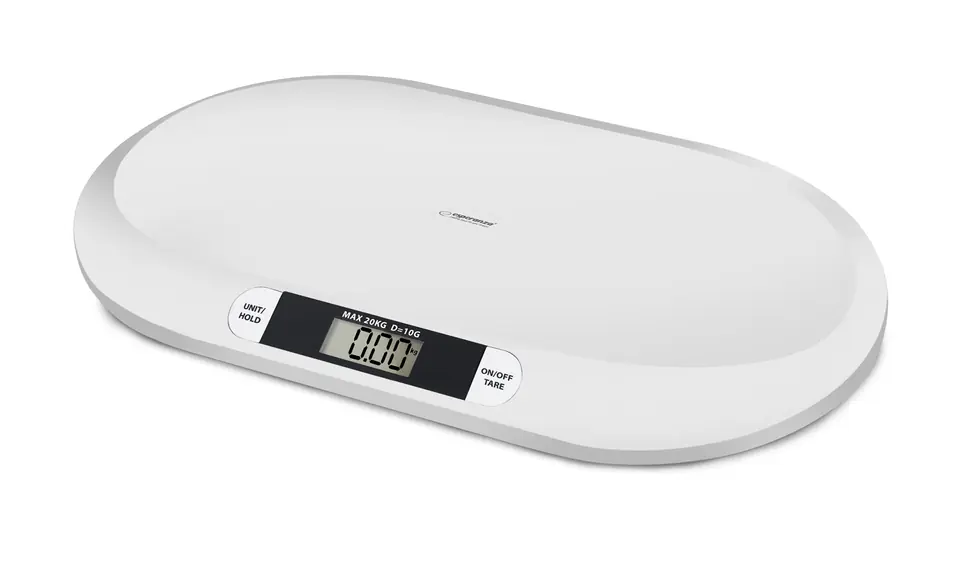 ⁨Esperanza EBS019 Children's scales for infants White⁩ at Wasserman.eu