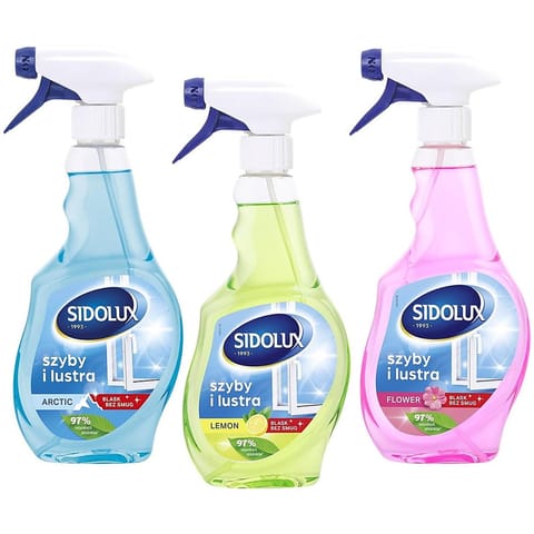 ⁨Płyn do szyb Sidolux 500ml Arctic⁩ w sklepie Wasserman.eu