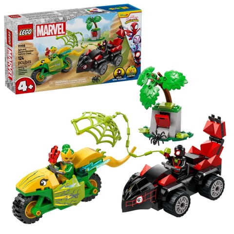 ⁨LEGO SPIDEY Pościg Spina za Electro w dinopojeździe 11198⁩ w sklepie Wasserman.eu