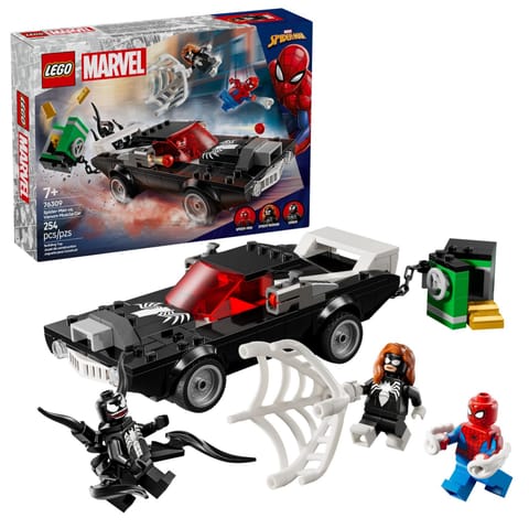 ⁨LEGO SUPER HEROES Spider-Man kontra muscle car Venoma 76309⁩ w sklepie Wasserman.eu