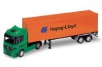 ⁨WELLY Truck with trailer 1:32 Mercedes Benz Actros K LINE⁩ at Wasserman.eu