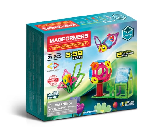⁨Magnetic blocks Twinkling garden 27 pieces⁩ at Wasserman.eu