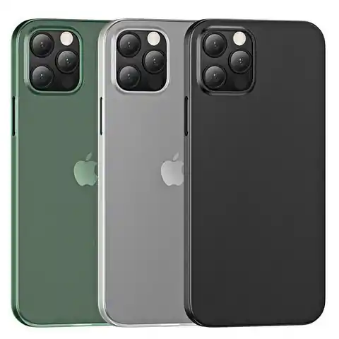 ⁨USAMS Gentle Case iPhone 12 Pro Max 6.7" black/black IP12PMQR01 (US-BH610)⁩ at Wasserman.eu