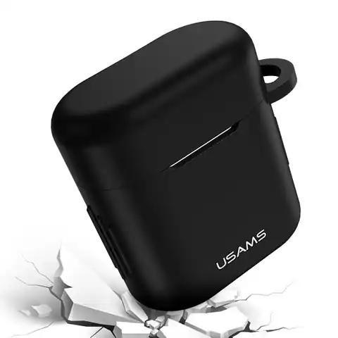 ⁨USAMS Protective Case for FreeBuds 2 Pro silicon black/black BH501FBUS01 (US-BH501)⁩ at Wasserman.eu