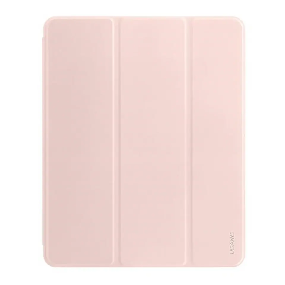 ⁨USAMS Etui Winto iPad Air 10.9" 2020 różowy/pink IP109YT02 (US-BH654) Smart Cover⁩ w sklepie Wasserman.eu