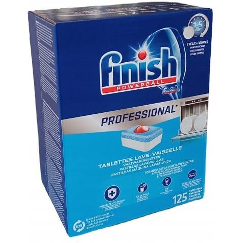 ⁨CALGONIT/FINISH Tablets Professional 125pcs dishwasher⁩ at Wasserman.eu