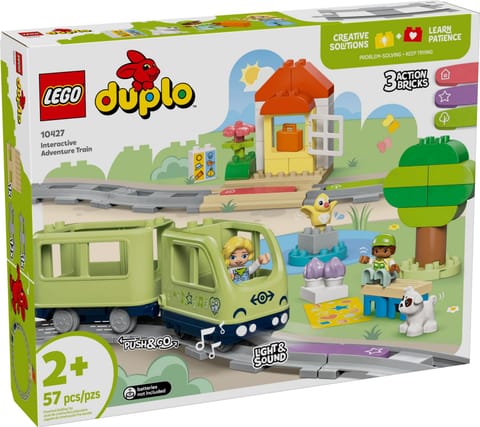 ⁨LEGO DUPLO Przygoda z interaktywnym pociągiem 10427⁩ w sklepie Wasserman.eu