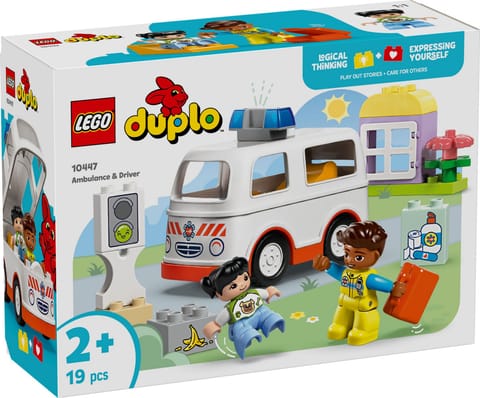 ⁨LEGO 10447 DUPLO - Karetka z kierowcą⁩ w sklepie Wasserman.eu