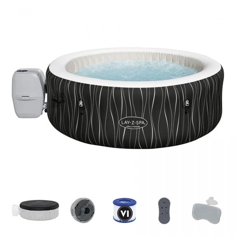 ⁨Inflatable Spa Jacuzzi 4-6 persons 196 x 66 cm Bestway 60059⁩ at Wasserman.eu