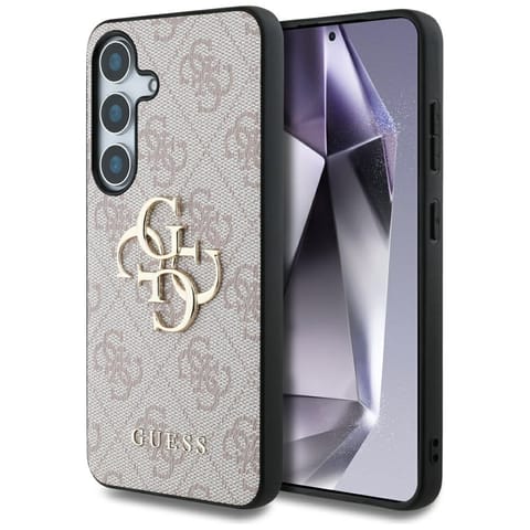 ⁨Etui Guess Big 4G Logo Classic Logo do   Samsung Galaxy S25+ różowy⁩ w sklepie Wasserman.eu