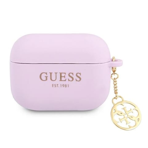 ⁨Guess GUAPLSC4EU AirPods Pro cover purple/purple Charm 4G Collection⁩ at Wasserman.eu