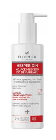 ⁨FLOSLEK Hesperidin Kojące mleczko do demakijażu 175 ml⁩ w sklepie Wasserman.eu