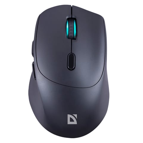 ⁨Mysz bezprzewodowa, Defender EFFECT X MS-095, czarna, optyczna, 1600DPI⁩ w sklepie Wasserman.eu
