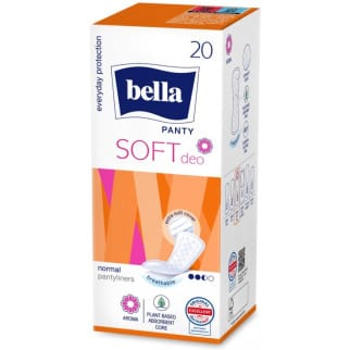 ⁨Wkładki BELLA PANTY (20 sztuk) Soft Deo⁩ w sklepie Wasserman.eu