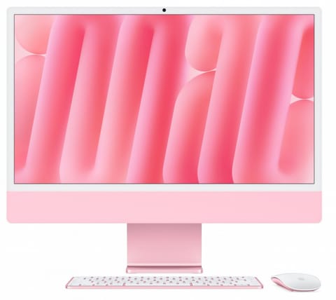 ⁨iMac 24 inch: M4 8/8, 16GB, 256GB SSD - Pink⁩ at Wasserman.eu