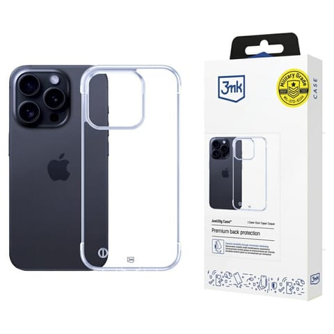 ⁨Etui 3MK Just20g Clear Case do iPhone 13 Pro Max⁩ w sklepie Wasserman.eu