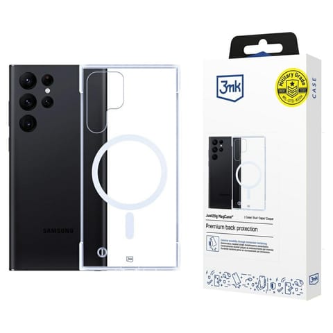 ⁨Etui 3MK Just20g MagCase do Samsung Galaxy S22 Ultra 5G⁩ w sklepie Wasserman.eu