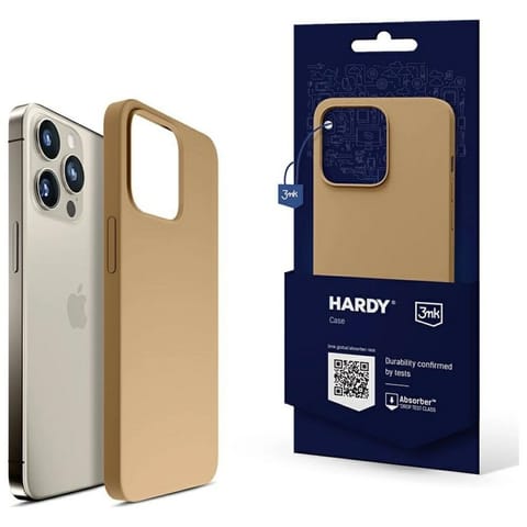 ⁨3MK Hardy Case iPhone 15 Pro 6.1"ciemnozłoty/dark gold MagSafe⁩ w sklepie Wasserman.eu