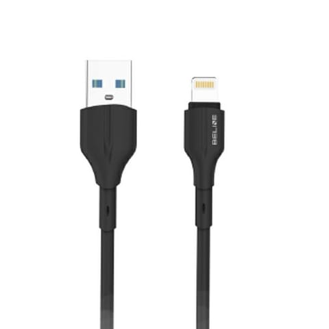 ⁨Beline Kabel 25W USB-A/Lightning 1m       czarny/black BLNCBL01⁩ w sklepie Wasserman.eu