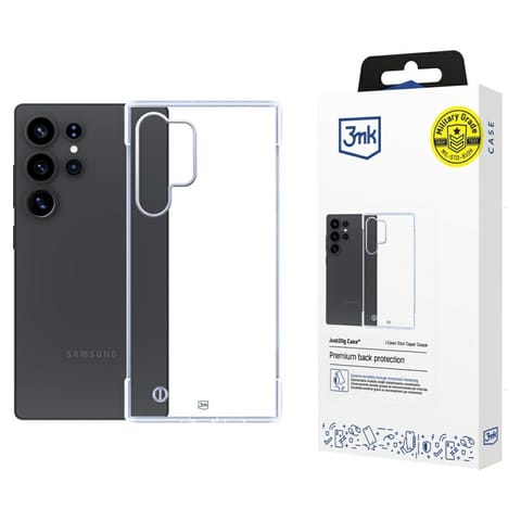 ⁨Etui 3MK Just20g Clear Case do Samsung Galaxy S25 Ultra⁩ w sklepie Wasserman.eu