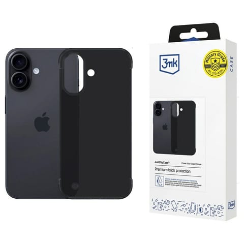 ⁨Etui 3MK Just20g Matt Case do iPhone 16⁩ w sklepie Wasserman.eu