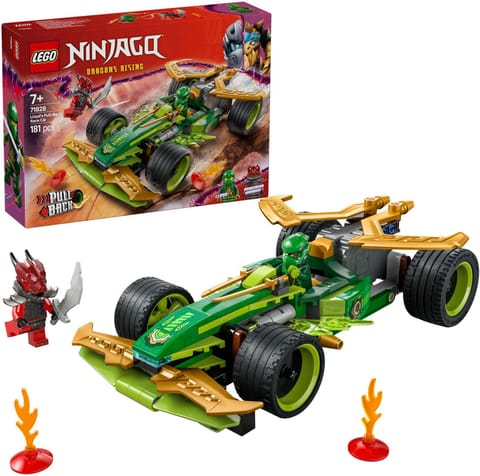 ⁨LEGO NINJAGO Samochód wyścigowy Lloyda z napędem typu pull-back 71828⁩ w sklepie Wasserman.eu