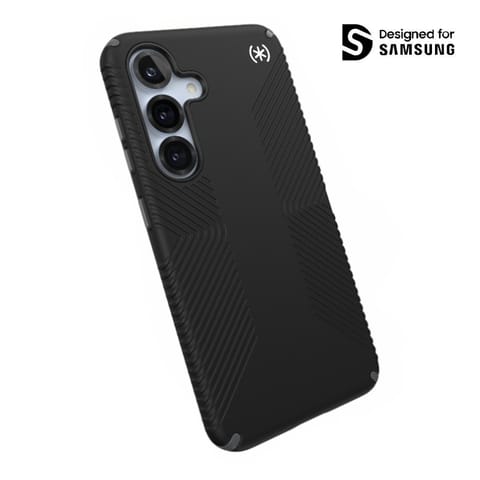 ⁨Speck Presidio2 Grip - Etui Samsung Galaxy S25 / S24 (Black/Slate Grey/White)⁩ w sklepie Wasserman.eu