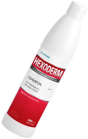 ⁨Hexoderm - dermatological shampoo 500ml⁩ at Wasserman.eu