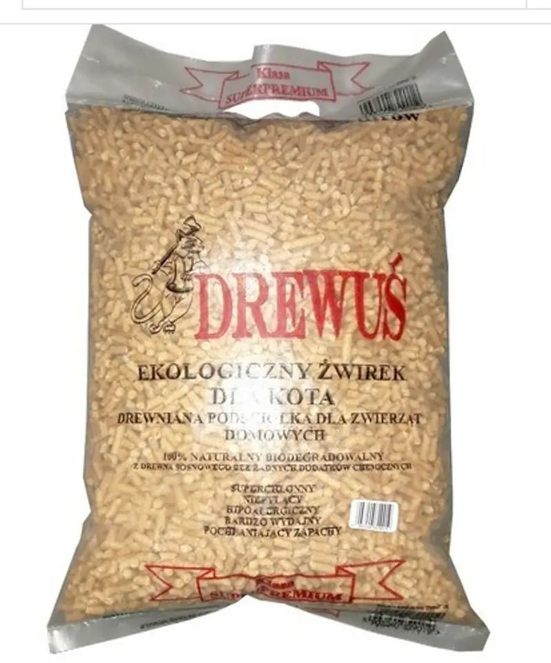 DREWUŚ Żwirek dla kota "DREWUŚ" 10l w sklepie Wasserman.eu