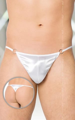 ⁨Thong 4420 - white (kolor biały, rozmiar S/L)⁩ w sklepie Wasserman.eu