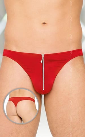 ⁨Thongs 4501 - red (kolor czerwony, rozmiar XL)⁩ w sklepie Wasserman.eu