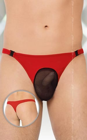 ⁨Thongs 4502 - red (kolor czerwony, rozmiar M/L)⁩ w sklepie Wasserman.eu