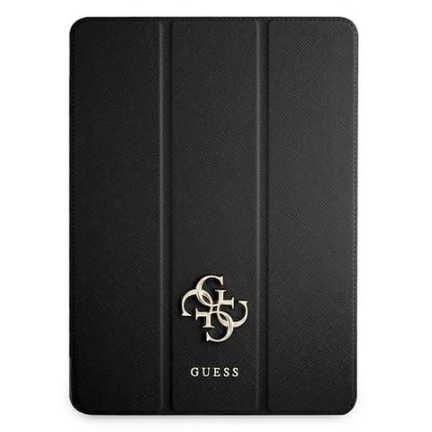 ⁨Guess GUIC12PUSASBK iPad 12.9" 2021 Book Cover black/black Saffiano Collection⁩ at Wasserman.eu