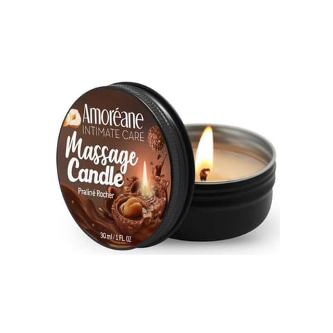 ⁨Amoreane Massage Candle Praliné Rocher 30ml⁩ at Wasserman.eu