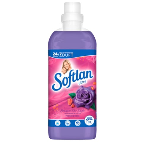 ⁨Softlan Passion Rose Płyn do Płukania 650 ml⁩ w sklepie Wasserman.eu