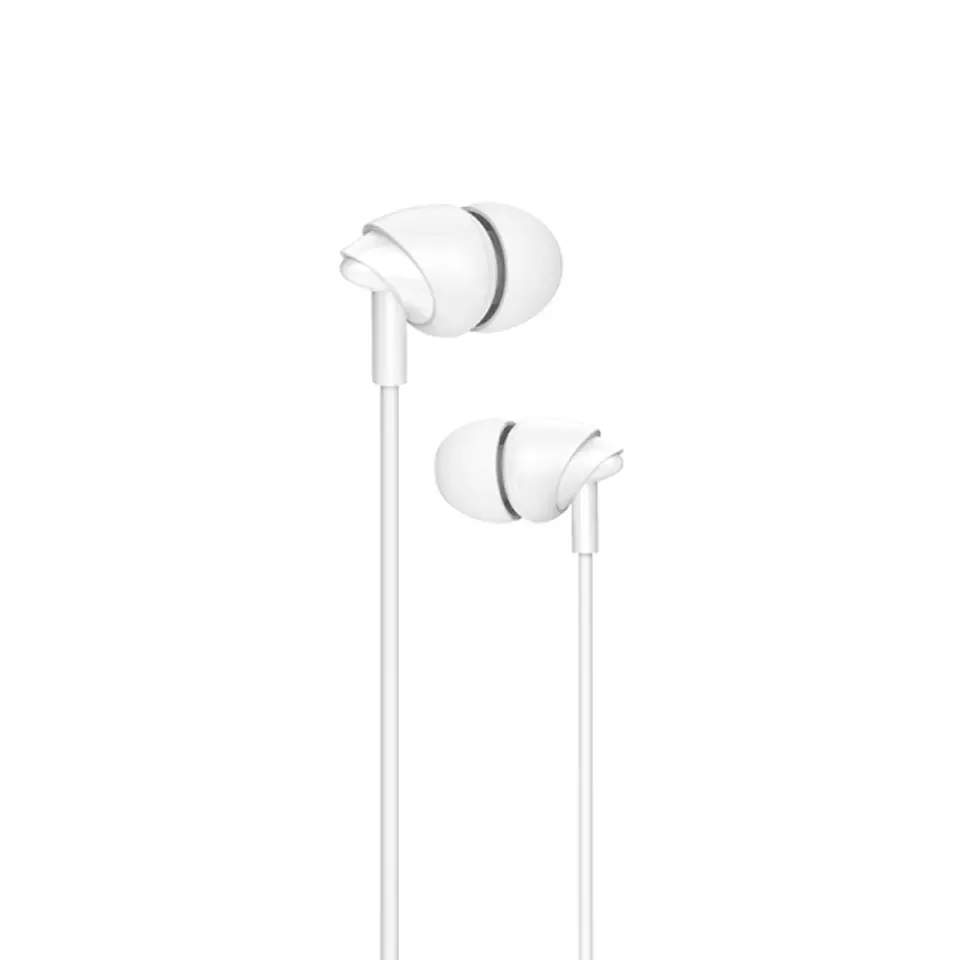 USAMS Słuchawki stereo EP-39 3,5 mm biały/white HSEP3902 w sklepie Wasserman.eu