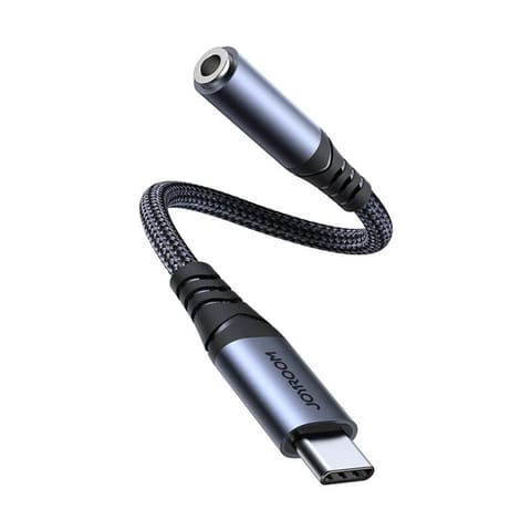 ⁨Adapter audio Joyroom SY-C01 USB-C do 3.5mm (czarny)⁩ w sklepie Wasserman.eu