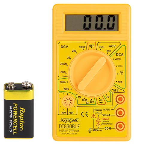 ⁨Digital meter universal multimeter DT830BUZ⁩ at Wasserman.eu