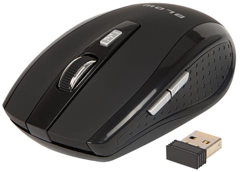 ⁨Blow MB-12 wireless optical mouse, black⁩ at Wasserman.eu