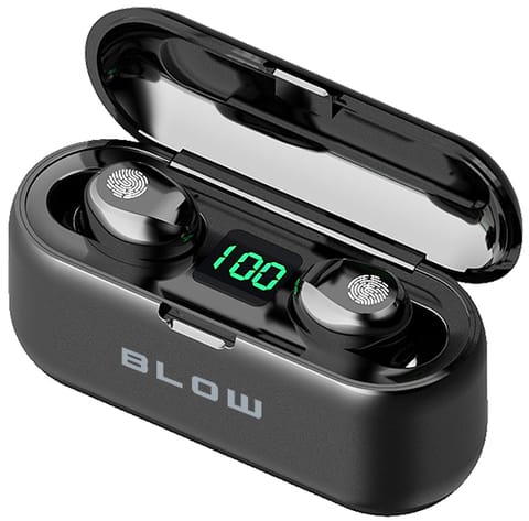 ⁨Słuchawki bezprzewodowe z etui dokującym Blow Earbuds BTE200⁩ w sklepie Wasserman.eu