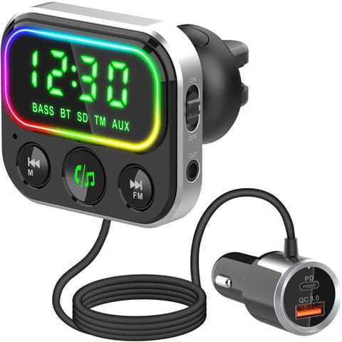 ⁨Transmiter samochodowy FM Bluetooth eXtremestyle FME3⁩ w sklepie Wasserman.eu
