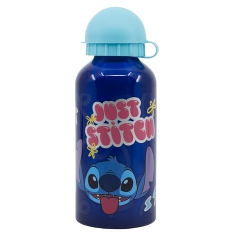 ⁨Disney Stitch - Bidon aluminiowy z kolekcji Palms 400 ml⁩ w sklepie Wasserman.eu