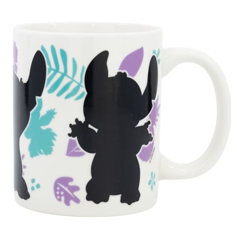 ⁨Disney Stitch - Kubek ceramiczny zmieniający kolor w pudełku prezentowym z kolekcji Stitch & Angel 325 ml⁩ w sklepie Wasserman.eu