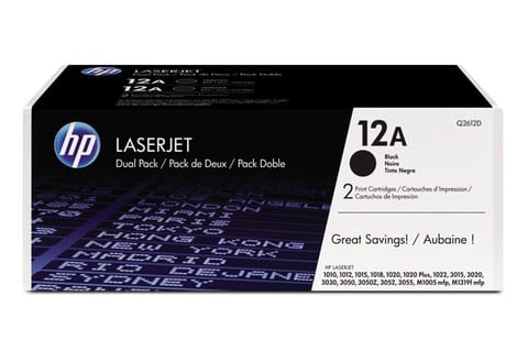 ⁨Toner HP Q2612AD Black⁩ at Wasserman.eu