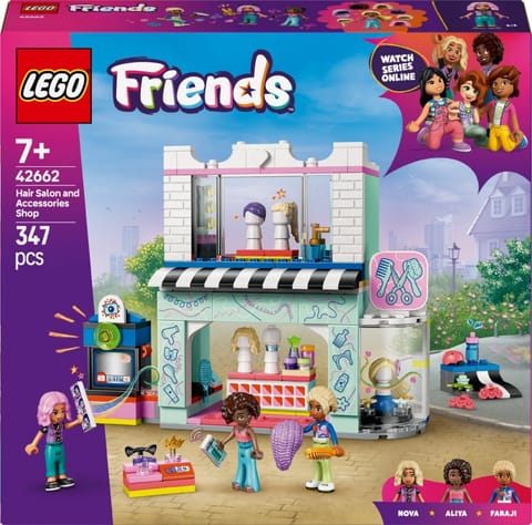 ⁨LEGO 42662 FRIENDS - Salon fryzjerski i sklep z ozdobami⁩ w sklepie Wasserman.eu