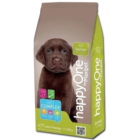 ⁨HappyOne Junior Premium dla szczeniąt 18kg⁩ w sklepie Wasserman.eu