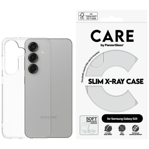 ⁨Etui CARE by PanzerGlass Fashion X-Ray   do Samsung Galaxy S25 przezroczysty⁩ w sklepie Wasserman.eu