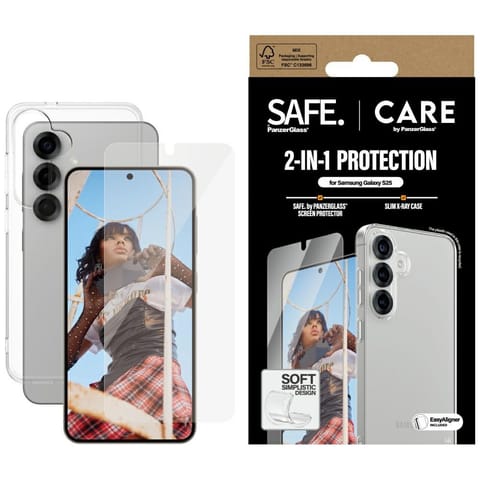 ⁨Zestaw ochronny CARE by PanzerGlass      Fashion 2w1 Etui+Szkło do Samsung Galaxy S25⁩ w sklepie Wasserman.eu